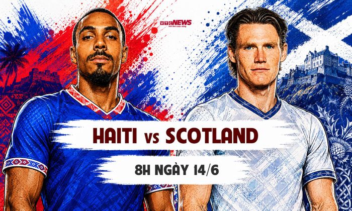 Haiti đấu với Scotland ở bảng B World Cup 2026.