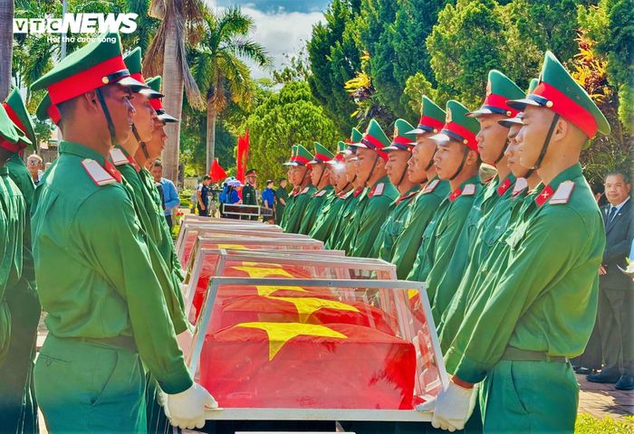 Đây là các liệt sỹ được Đội K52 tìm kiếm, cất bốc, quy tập lần thứ 25 trong mùa khô 2025-2026 tại ba tỉnh: Stung Treng, Ratanakiri, Preah Vihear (Campuchia).