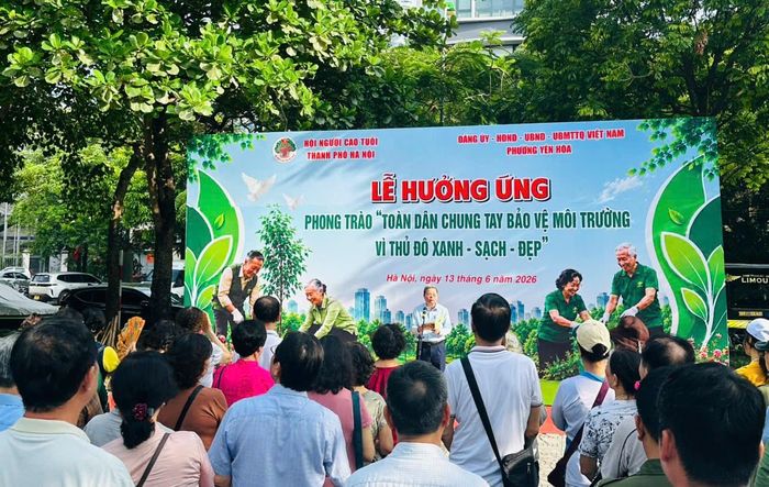 Quang cảnh Lễ phát động hưởng ứng. Ảnh: Bảo Lâm