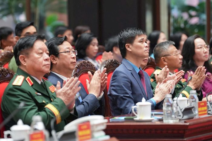 Đại biểu dự hội nghị. Ảnh: Hữu Chánh