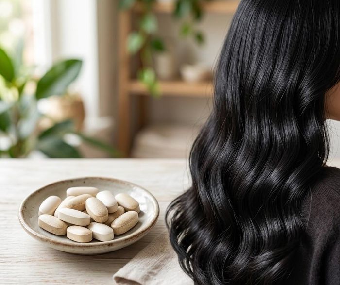Kẽm là khoáng chất vi lượng quen thuộc nhưng giúp duy trì sức khỏe mái tóc từ bên trong.