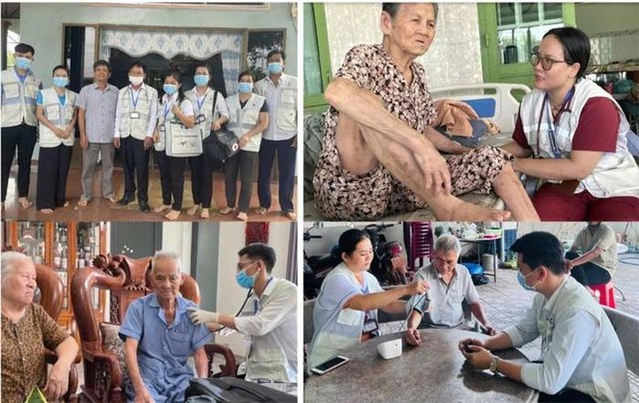 Trạm Y tế xã Bắc Tân Uyên lập 6 đội chăm sóc sức khỏe liên tục gắn với địa bàn dân cư để chăm sóc sức khỏe cho người dân. Ảnh: SYT.