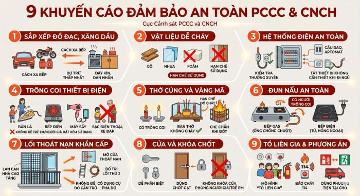  Người dân cần chủ động PCCC tại nơi ở để tránh xảy ra hậu quả đáng tiếc. Ảnh. N.TÂN 