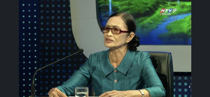 Bà Nguyễn Thị Bé Ba, Trưởng ban công tác mặt trận khu phố Tân An, phường Tân Đông Hiệp, TP.HCM. Ảnh chụp màn hình.