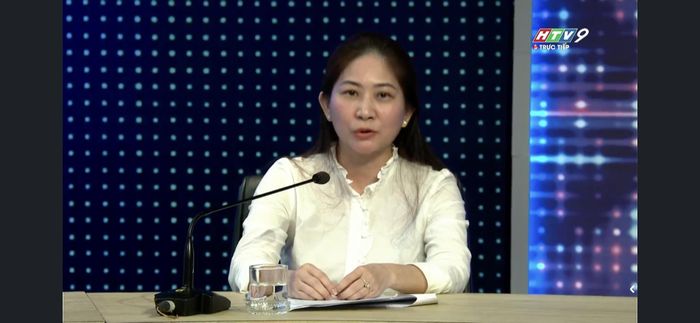 Bà Nguyễn Thị Ngọc Yến, Phó giám đốc Sở Nội vụ TP.HCM. Ảnh chụp màn hình.