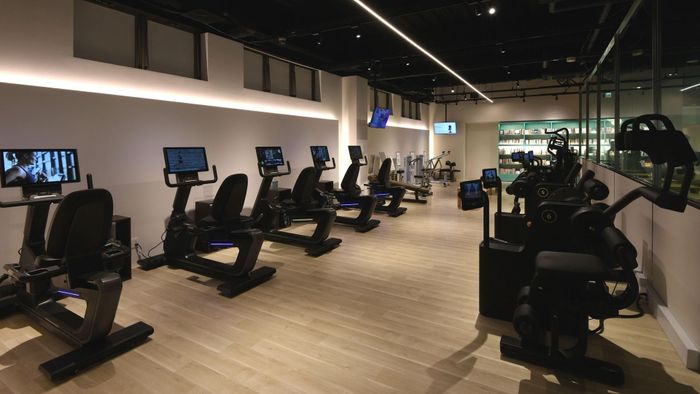  Phòng tập thể hình tại nhà sách Tsutaya Korien. Ảnh: CCC.