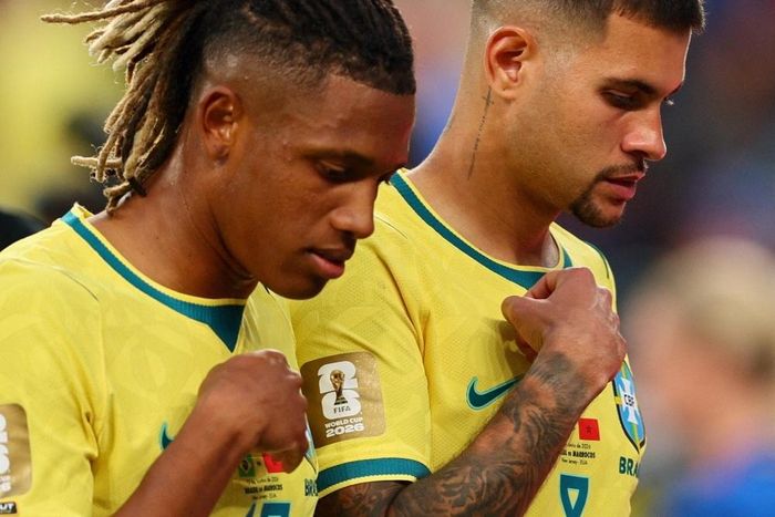  Brazil bị Morcocco gây sức ép lớn trong phần lớn trận đấu. 