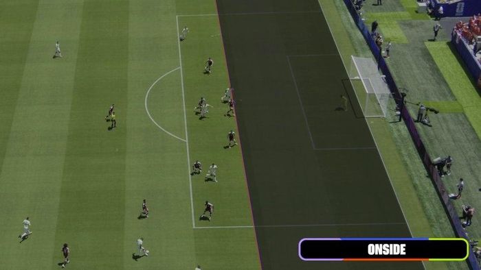  Sau trận đấu, FIFA công bố hình ảnh chứng minh cầu thủ Thụy Sĩ không việt vị. Ảnh: X. 