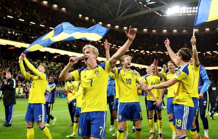 Thụy Điển giành vé dự World Cup dù xếp bét bảng và không thắng nổi trận nào ở vòng loại