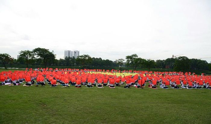 1.500 người tham gia màn đồng diễn