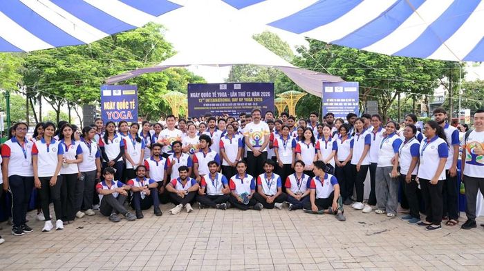 Đông đảo sinh viên Ấn Độ tham gia chương trình