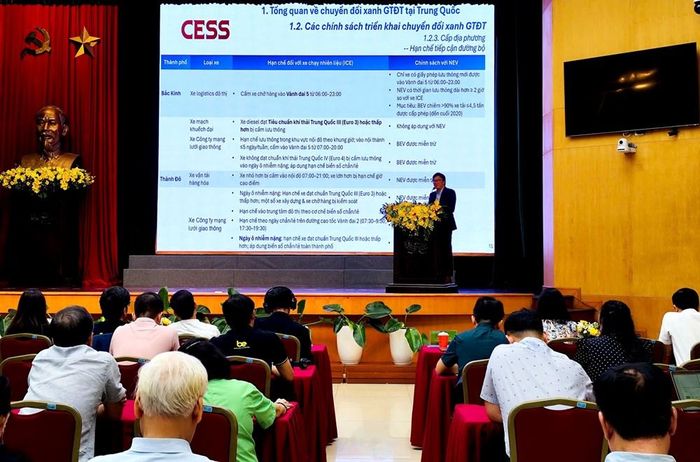 Hội thảo “Chuyển đổi giao thông xanh” thu hút sự tham gia của các chuyên gia, nhà quản lý và doanh nghiệp giao thông