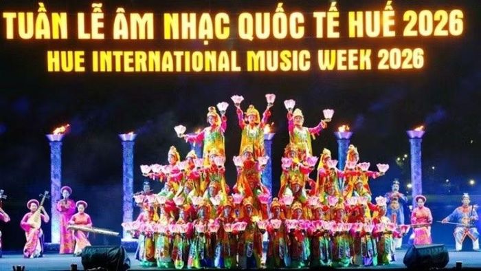 Tuần lễ Âm nhạc quốc tế Huế 2026 chính thức khai mạc tối 13/6 bên bờ sông Hương.