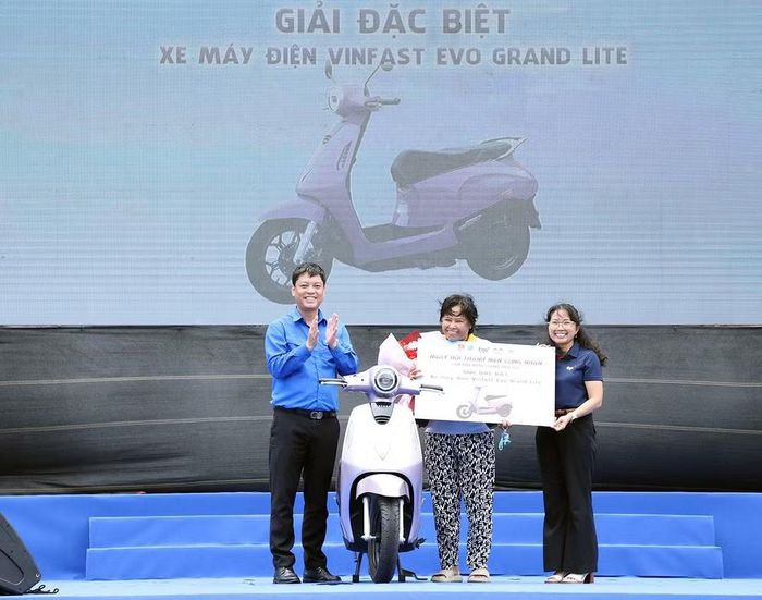 Người may mắn trúng giải Đặc biệt tại Ngày hội.