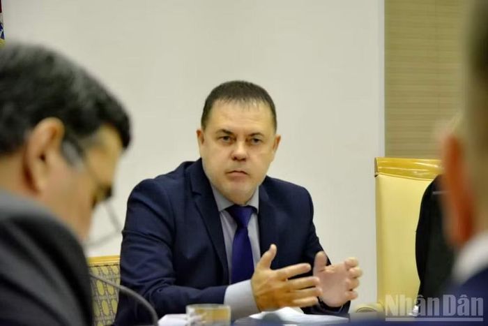  Chuyên gia Quỹ Nghiên cứu khoa học “Ý tưởng Á-Âu” của Nga Grigory Trofimchuk. (Ảnh: NVCC) 