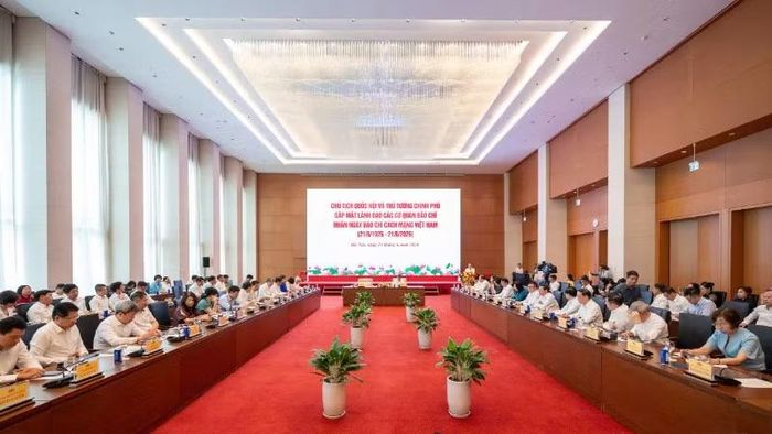 Toàn cảnh cuộc gặp mặt. (Ảnh: DUY LINH)
