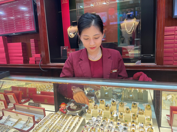  Giá vàng hôm nay (14-6): Bật tăng. Ảnh minh họa: TTXVN 