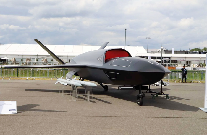 Mô hình UAV U760 Ravenstorm tại triển lãm ILA. Ảnh: Army Recognition