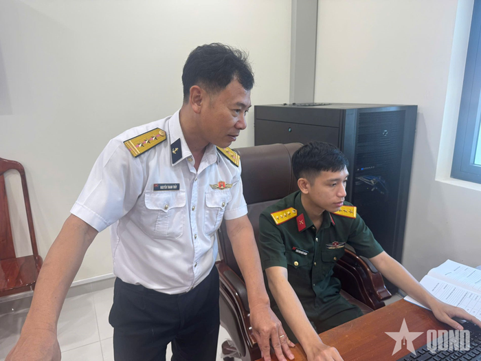 Trung tâm 386 kiểm tra an toàn thông tin, an ninh mạng cho Học viện Hải quân.