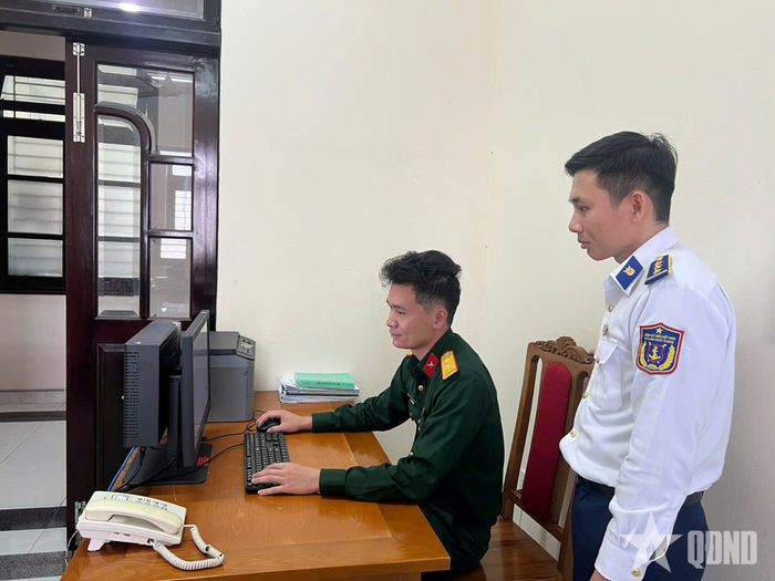 Trung tâm 386 kiểm tra an toàn thông tin, an ninh mạng cho Sở chỉ huy Bộ tư lệnh Vùng Cảnh sát biển 2.