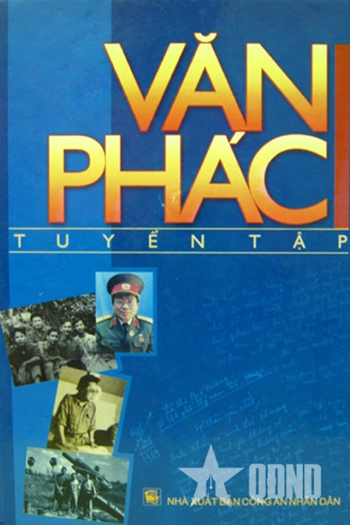 Bìa cuốn “Văn Phác tuyển tập” do Nhà xuất bản Công an nhân dân xuất bản năm 2007.