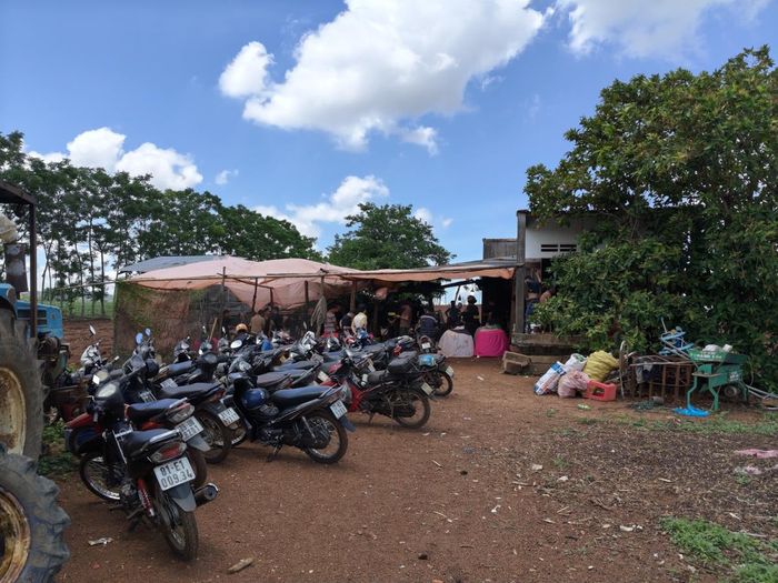 Hiện trường tụ điểm đánh bạc. CAGL