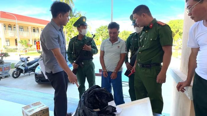 Ngô Thế Hải tại cơ quan chức năng.