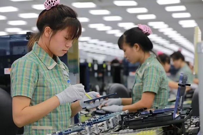 Nhóm điện tử, sản phẩm điện thoại xuất sang Mỹ tăng mạnh.