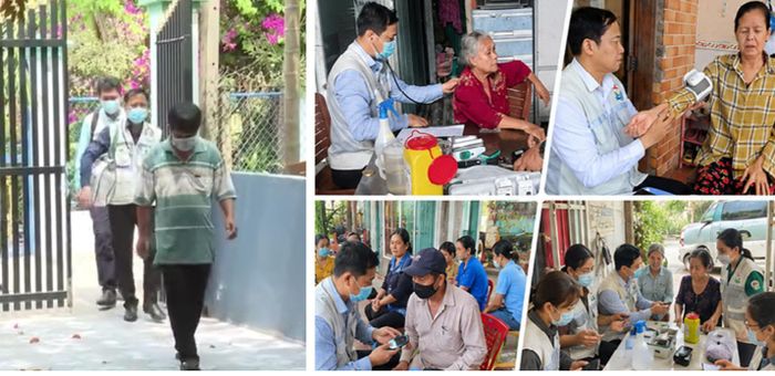 7 đội chăm sóc sức khỏe liên tục gắn với địa bàn dân cư của Trạm Y tế xã Hiệp Phước đã khám sức khỏe, tư vấn phòng bệnh, cập nhật hồ sơ sức khỏe và theo dõi tình trạng sức khỏe cho hơn 3.500 người dân.