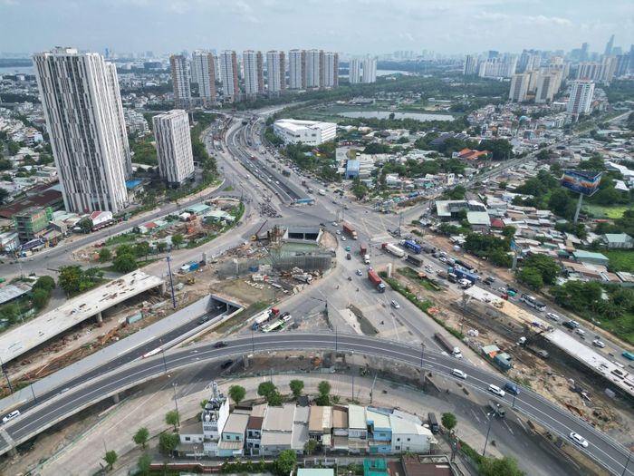 Toàn cảnh dự án nút giao An Phú. Ảnh: TK