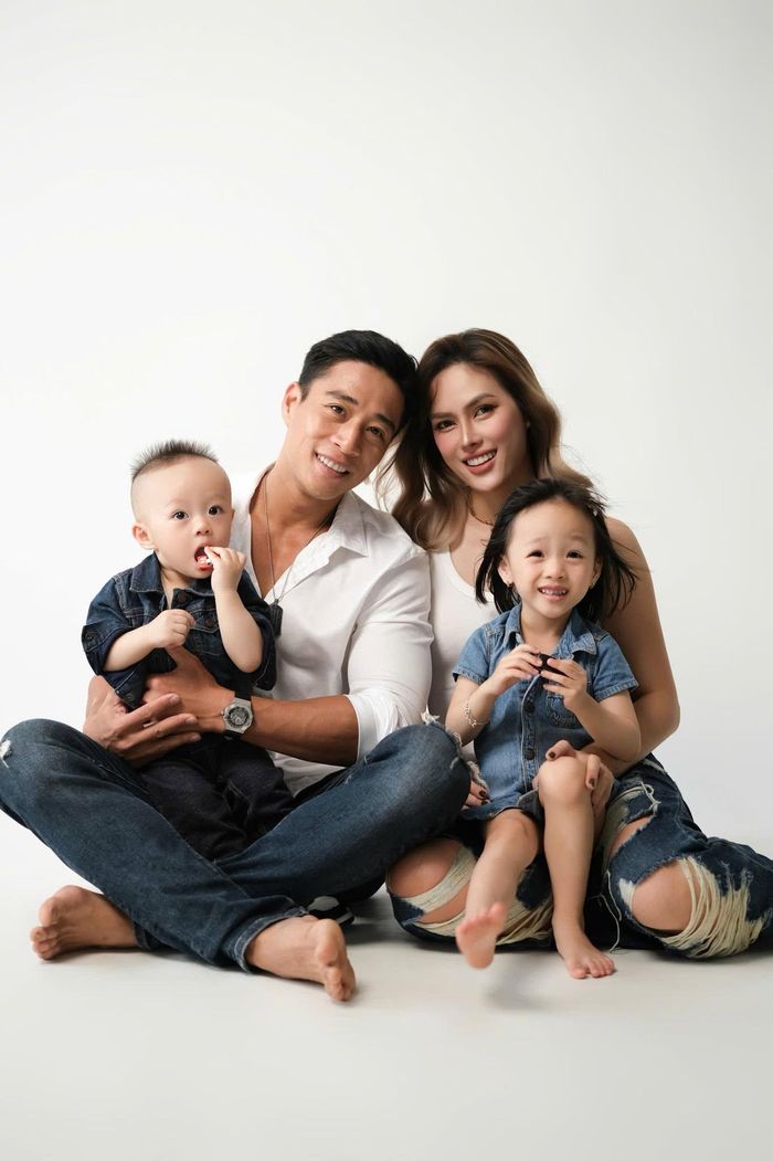 Gia đình nhỏ của diễn viên Linh Sơn