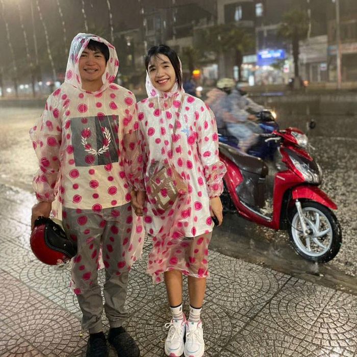 Vợ chồng Ngân trong chuyến du lịch Đà Nẵng