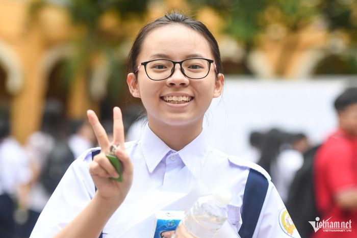 Thí sinh thi lớp 10 TPHCM. Ảnh: Nguyễn Huế