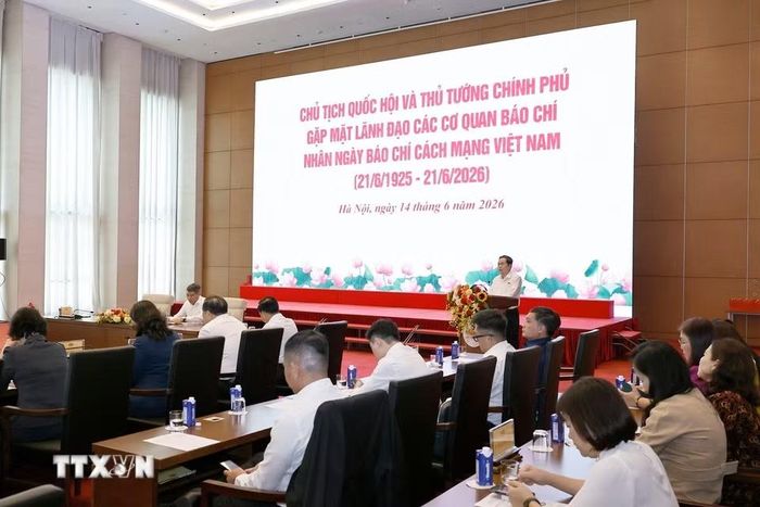 Chủ tịch Quốc hội Trần Thanh Mẫn phát biểu. (Ảnh: Doãn Tấn/TTXVN)