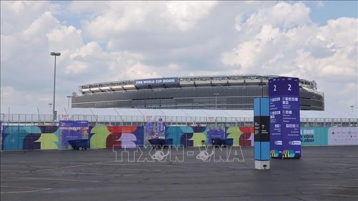 Sân vận động MetLife. Ảnh: Thanh Tuấn/PV TTXVN tại Mỹ.