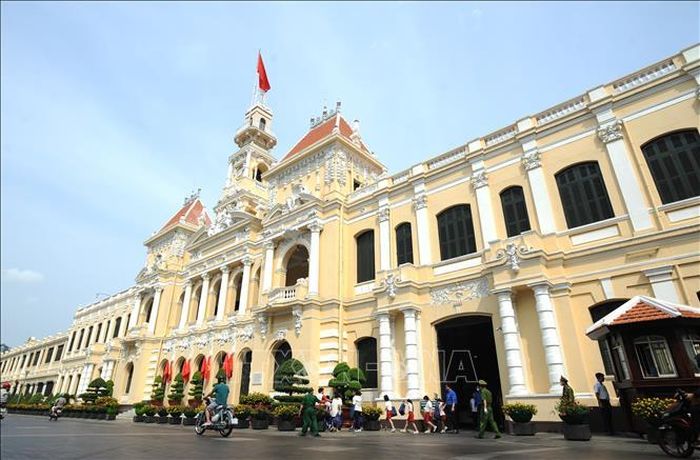 Trụ sở UBND TP Hồ Chí Minh Ảnh: Liên Sơn/TTXVN
