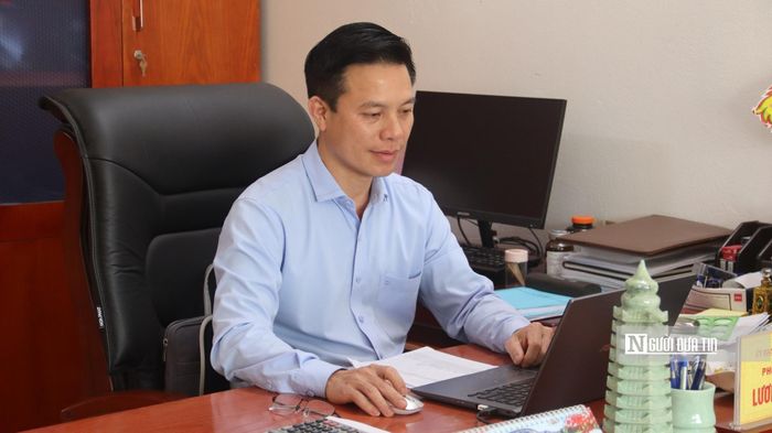 Ông Lương Thái Sơn, Phó Chủ tịch UBND xã Thác Bà.