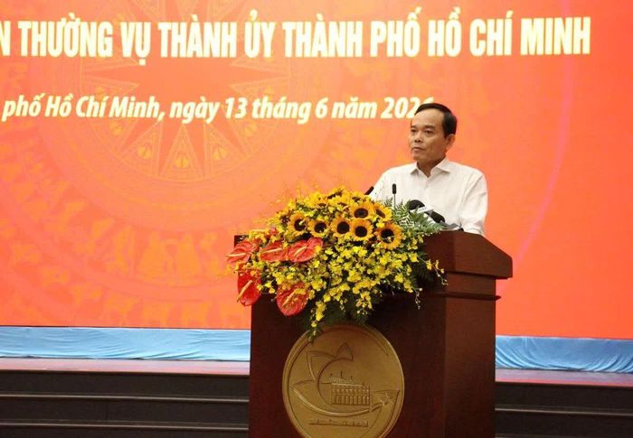Bí thư Thành ủy TP Hồ Chí Minh Trần Lưu Quang.