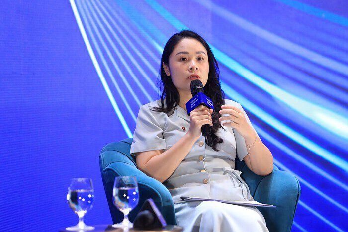 Bà Nguyễn Ngọc Linh - Tổng Giám đốc CTCP Chứng khoán DNSE. (Ảnh: BTC).