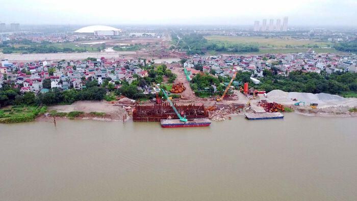 Điểm đầu dự án nối với đường Nghi Tàm, quận Tây Hồ; điểm cuối nối với đường Trường Sa, huyện Đông Anh.