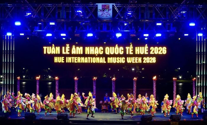 Tuần lễ Âm nhạc Quốc tế Huế 2026 quy tụ nhiều đoàn nghệ thuật trong nước và quốc tế.