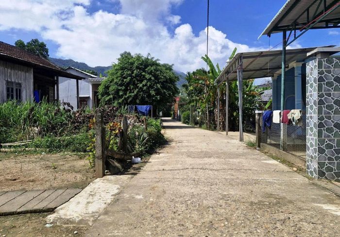 Một góc thôn Đầu Gò. Ảnh: N.T