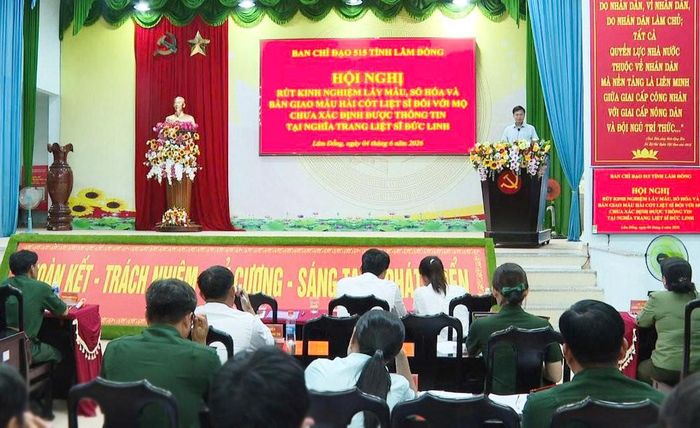 Lâm Đồng sẽ hoàn thành việc lấy mẫu hài cốt liệt sĩ vào ngày 15/11/2026