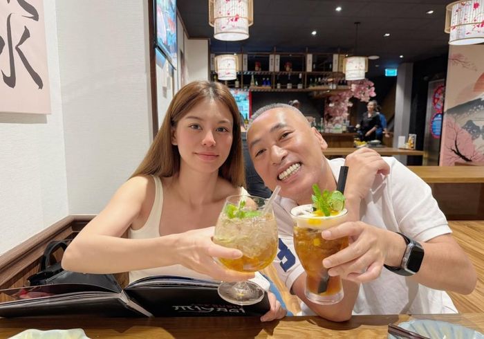 Nguyễn Quang Dũng và bạn gái - ca sĩ Bùi Lan Hương hạnh phúc sau 7 năm gắn bó