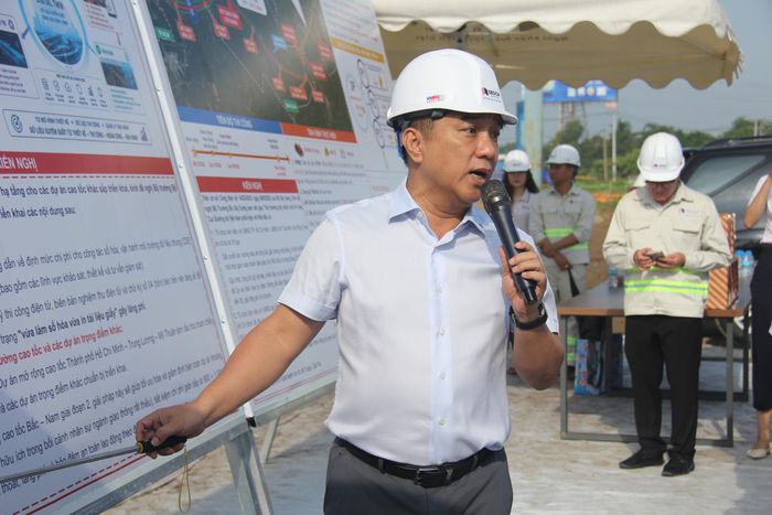 Ông Hồ Minh Hoàng, Chủ tịch Tập đoàn Đèo Cả cho biết, việc số hóa công tác quản lý thi công giúp tối ưu hiệu quả điều hành dự án.