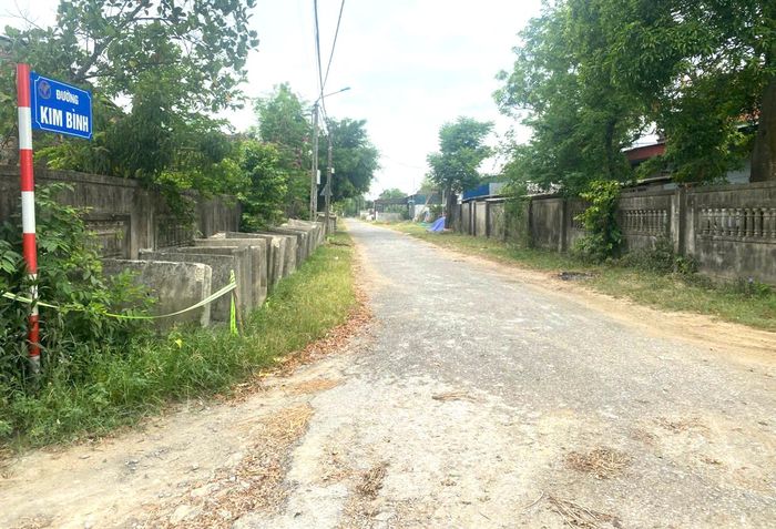 Đoạn trùng với đường Kim Bình chưa được thi công.