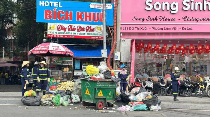 Các điểm tập kết rác trên địa bàn Đà Lạt được tập trung xử lý, trả lại mỹ quan đô thị