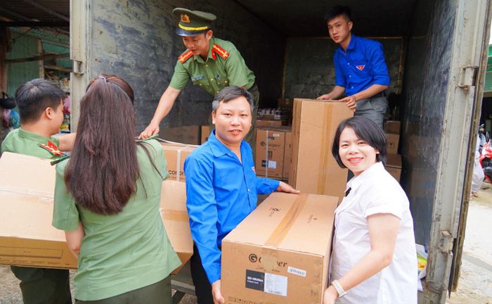 Công tác chuẩn bị được đoàn viên, thanh niên các đơn vị chuẩn bị chu đáo.