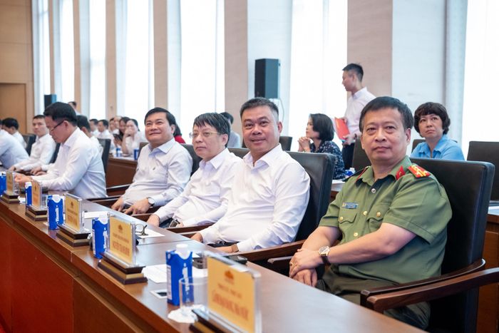 Các đại biểu dự cuộc gặp mặt. Ảnh: Phạm Thắng