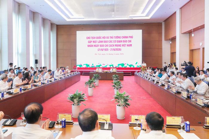 Toàn cảnh cuộc gặp mặt. Ảnh: Hồ Long